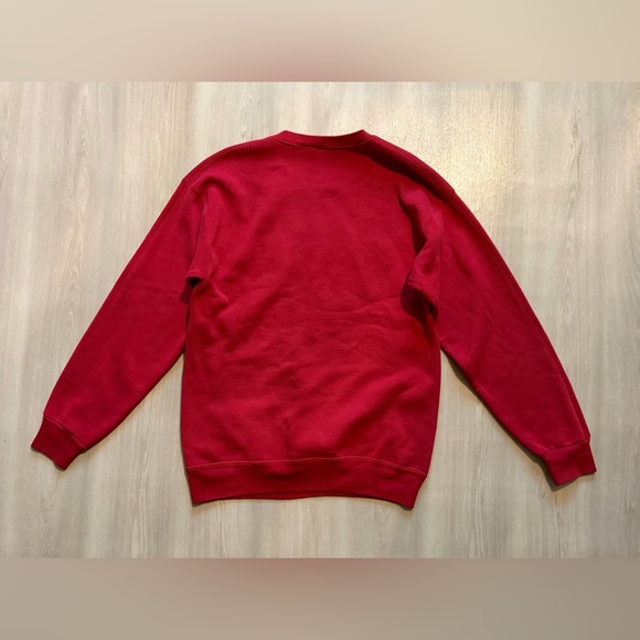 Vintage USA Olympic Embroidered Logo Crewneck Sz M Blank Essential - Picture 6 of 7